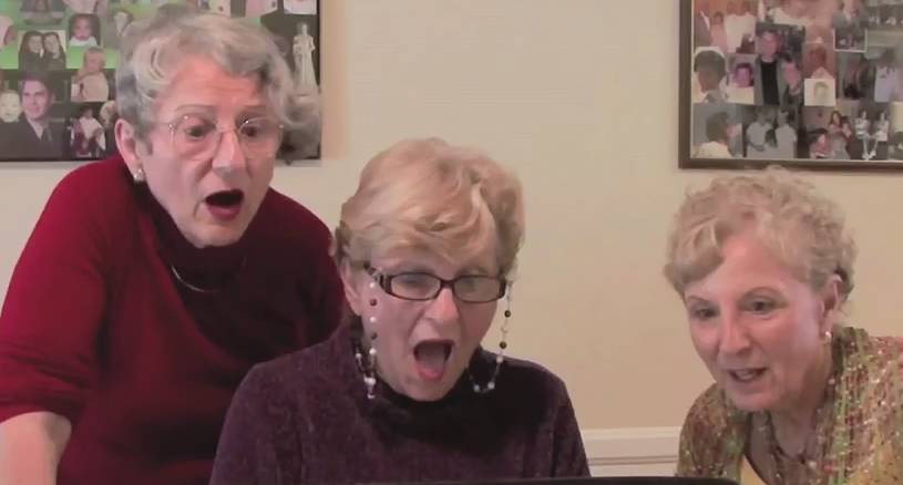 Grandmas Get Caught Watching Kardashian Sex Tape Rtm Rightthisminute