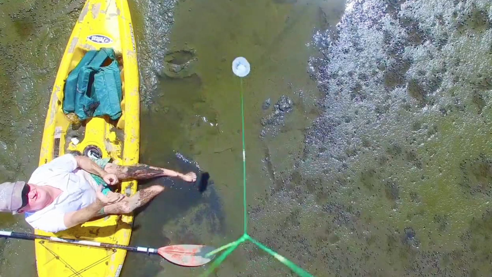 Helpful Drone Rescues Thirsty And Stranded Kayaker | RTM - RightThisMinute