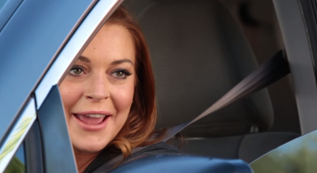 Lindsay Lohan Is 'Sorta' in the Esurance Super Bowl Commercial RTM