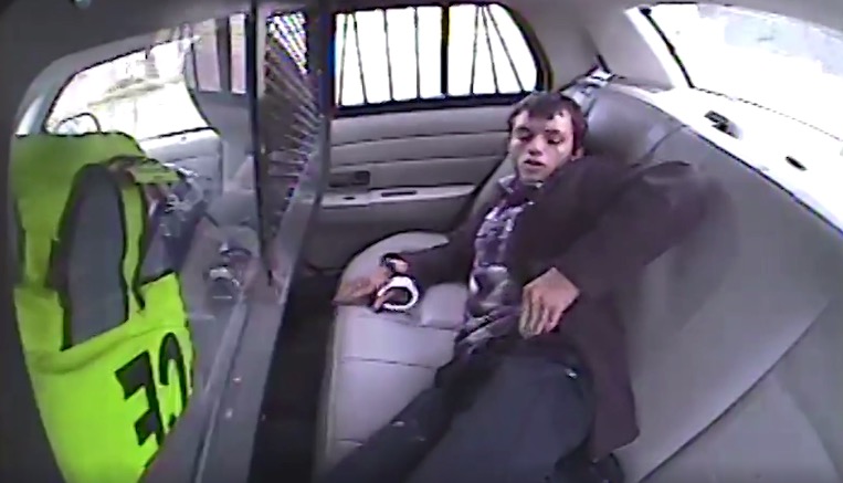 Suspect Ejected Out Of Cop Car Back Window After Escaping Handcuffs ...