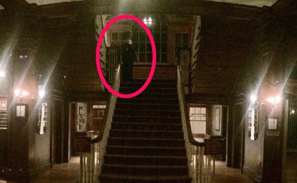 Ghosts Captured In Photo On Staircase Of Hotel That Inspired The Shining Rtm Rightthisminute 