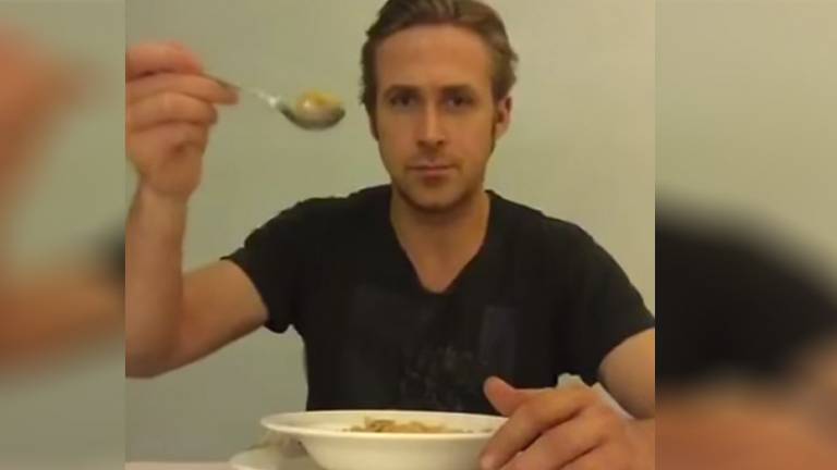 Ryan Gosling Will Eat His Cereal Rtm Rightthisminute 0872