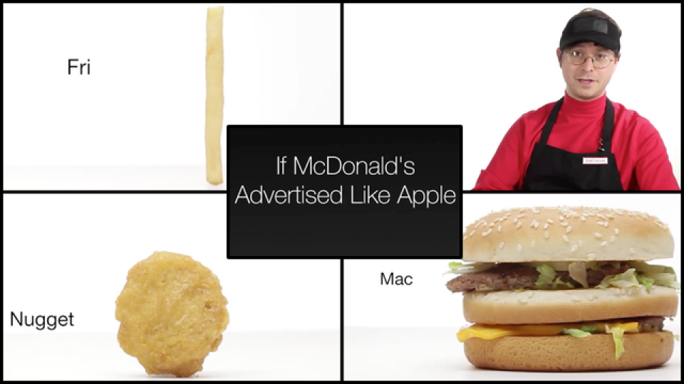 Mcdonald S Parody Apple Iphone Style Rtm Rightthisminute