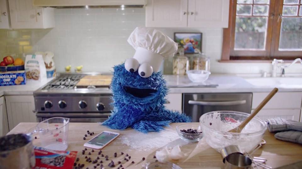 Cookie Monster Stars In Apple iPhone 6s Commercial With Siri | RTM ...