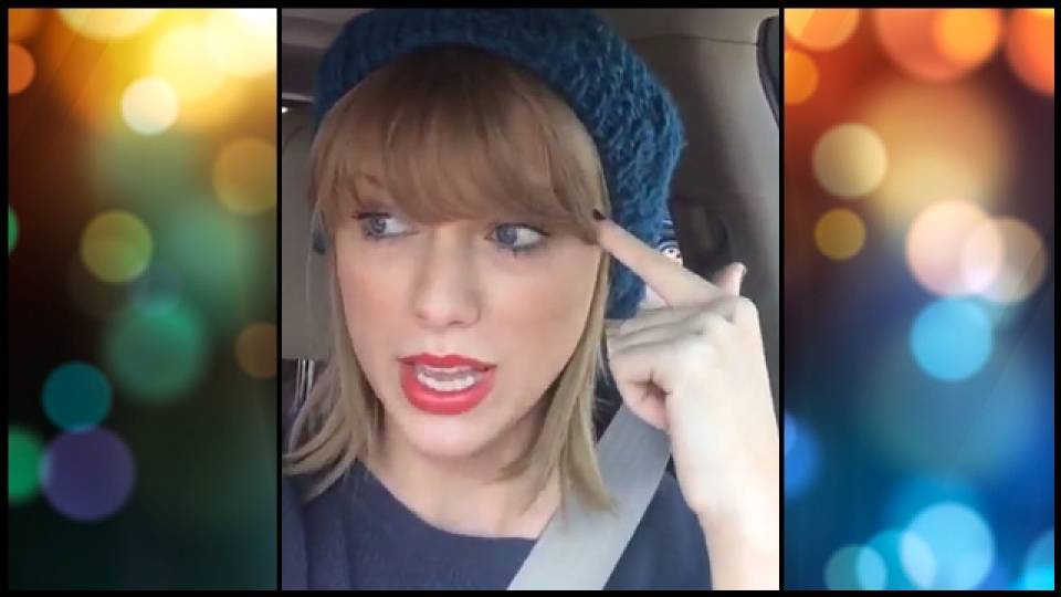 Taylor Swift Lip Syncs To Her Song In The Car Video Abc News