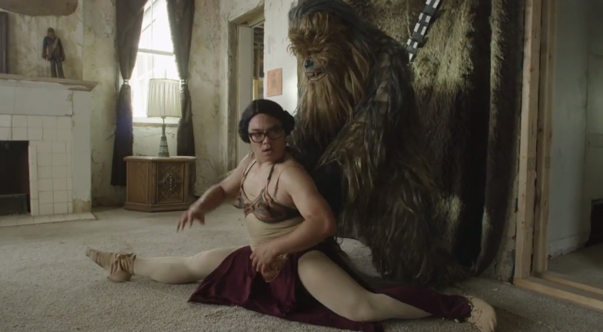 Princess Leia Ditches Han for Chewie in 'Chandelier ...