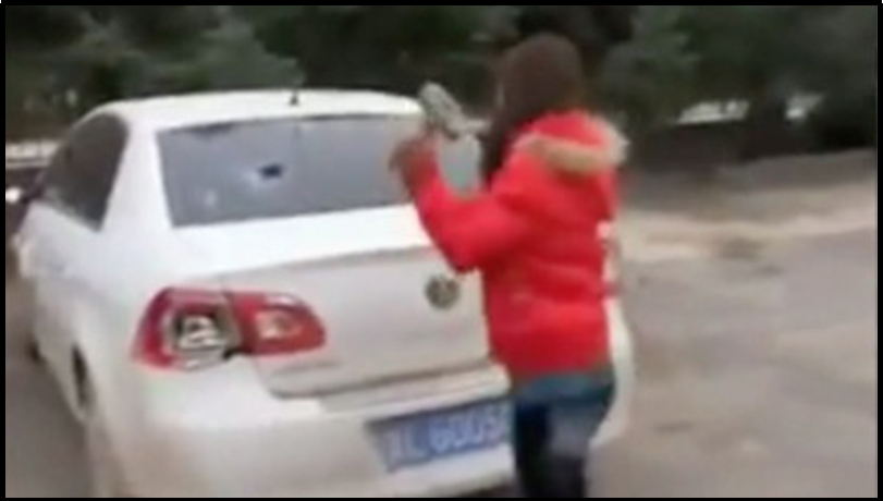 Wife Gives Husbands Car the Cheating Spouse Treatment RTM ... Xxx Photo