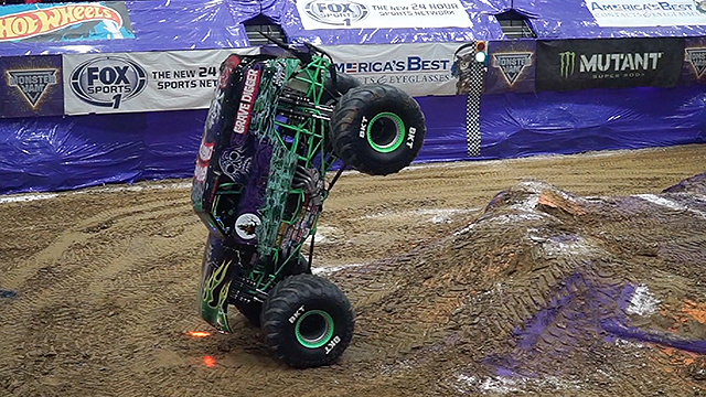 Grave Digger's Record-Breaking Nose Wheelie | RTM - RightThisMinute