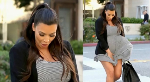 Kim Kardashian S Near Wardrobe Malfunction In Beverly Hills Rtm