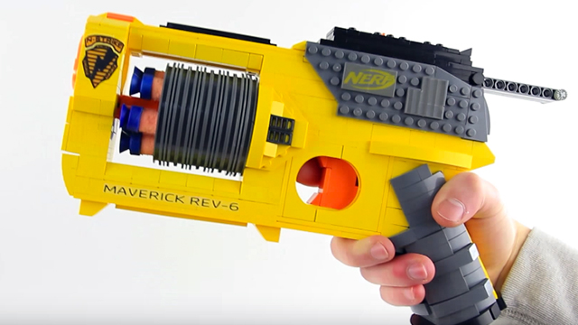 nerf lego sets