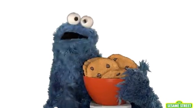 cookie monster me so hungry toy