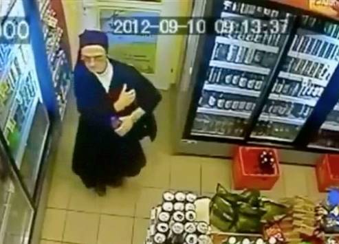 Nun Steals Beer And Man Crashes Into Liquor Store RTM RightThisMinute