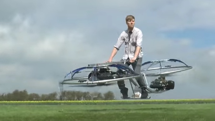 Colin Furze Creates Homemade Hoverbike | RTM - RightThisMinute