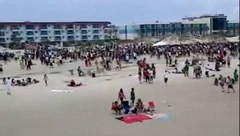 Spring Break Trashes Tybee Island  RTM  RightThisMinute