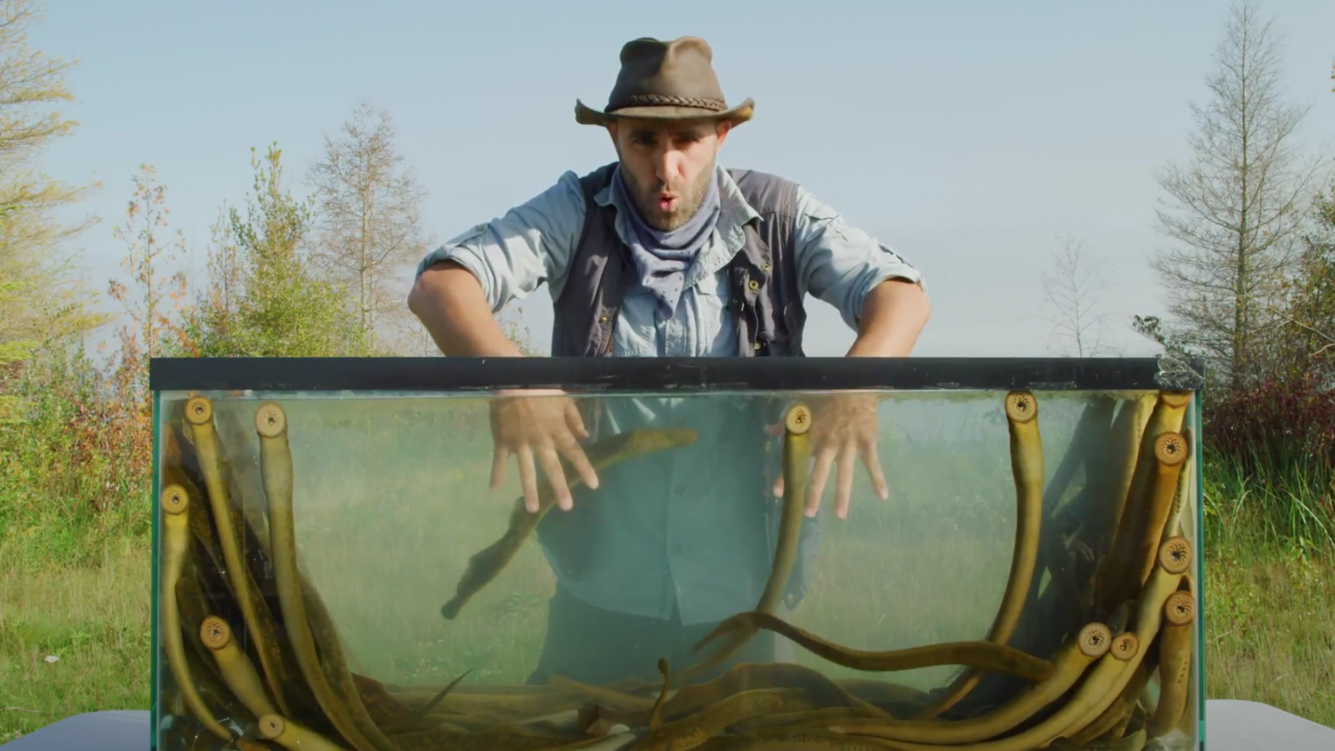 Coyote Peterson Willingly Lets Sea Lampreys EAT HIM ALIVE! | RTM